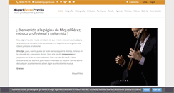 Desktop Screenshot of miquelperez.com
